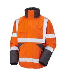 LEO WORKWEAR BICKINGTON ISO 20471 Cl 3 Superior Bomber Jacket